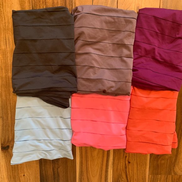 Athleta Tops - Athleta High Neck Chi Stripe Tank  **ALL ARE SOLD***